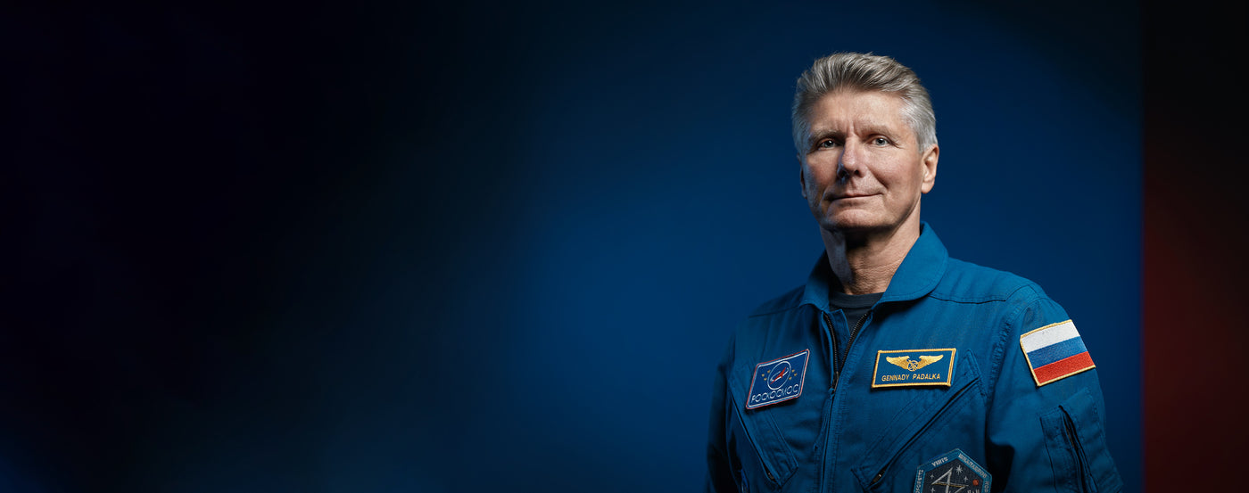 Gennady Padalka russian record cosmonaut with a total of 878 days in space
