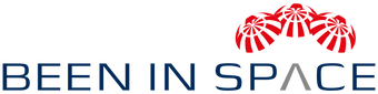 BEEN IN SPACE - Florian Noller logo - space memorabilia shop