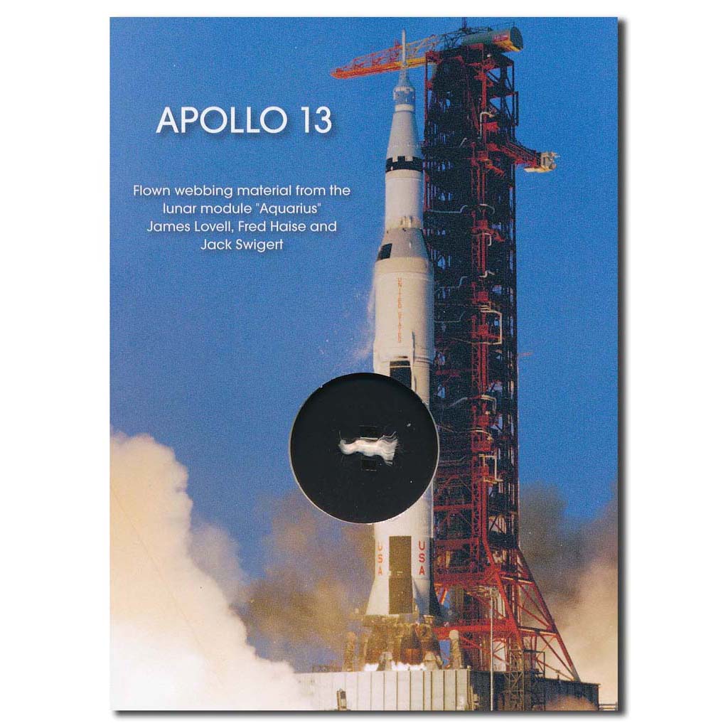 Apollo 13 moon flown webbing material – BEEN IN SPACE Apollo 13 moon flown webbing material – BEEN IN SPACE