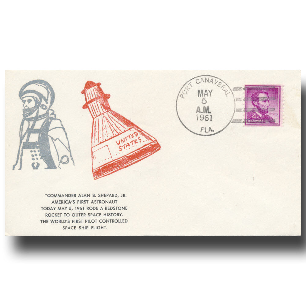 Alan Shepard  launch cover 5.5.1961