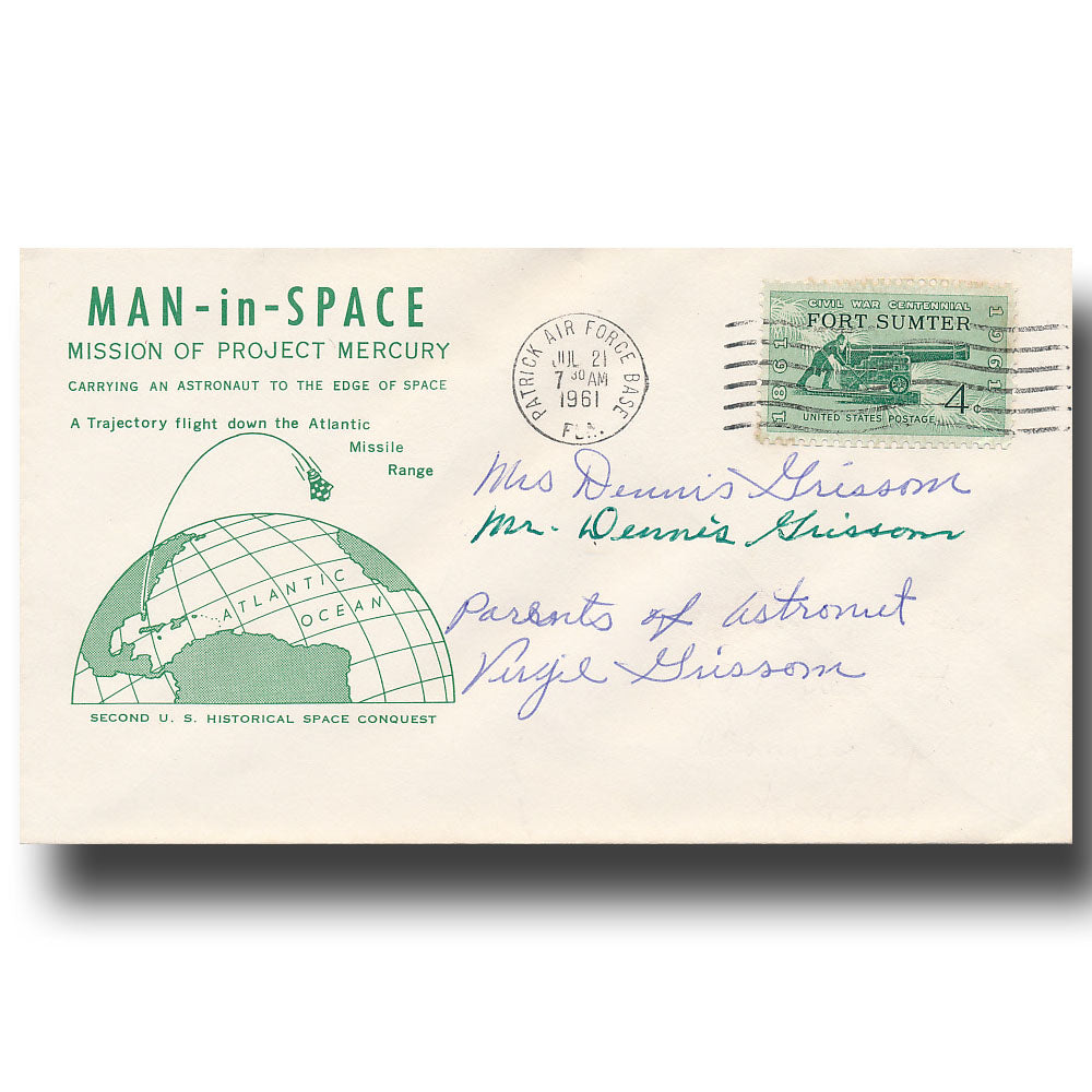 Gus Grissom's parents – MR-4 launch cover