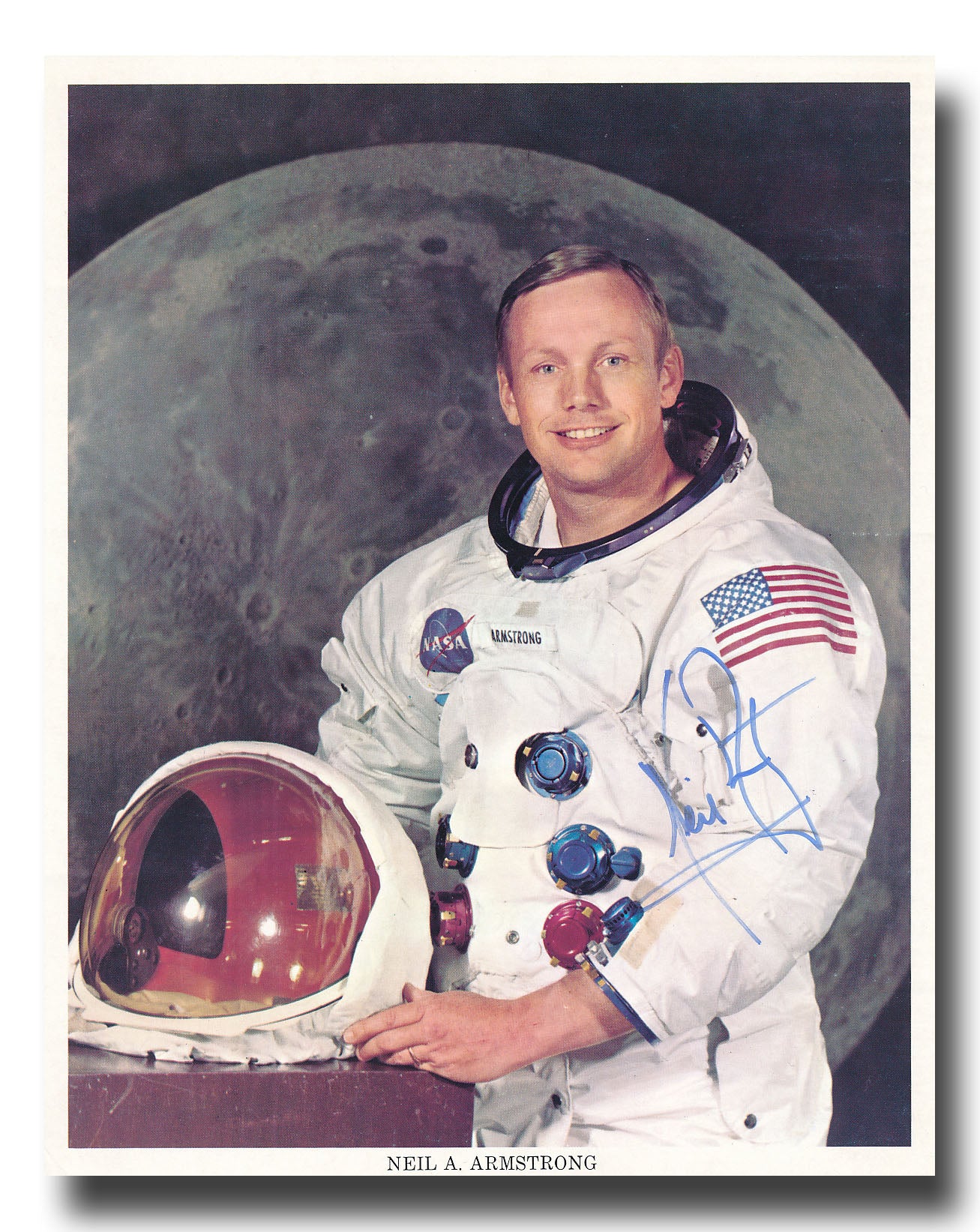 Apollo 11 crew – WSS set uninscribed