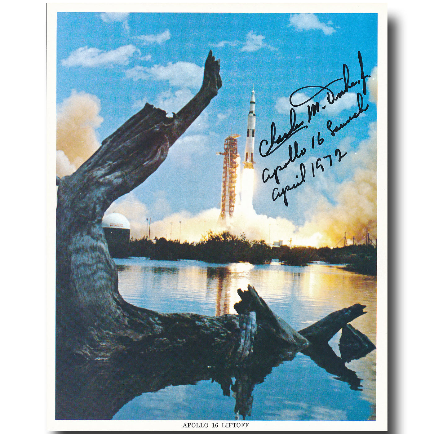 Charlie Duke – Apollo 17 launch
