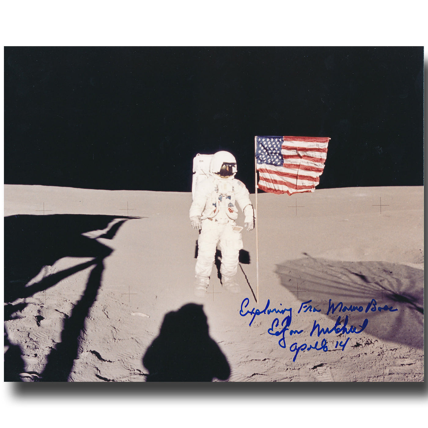Edgar Mitchell – Apollo 14 moonwalk