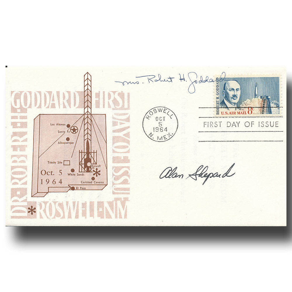 Alan Shepard + Mrs Robert Goddard