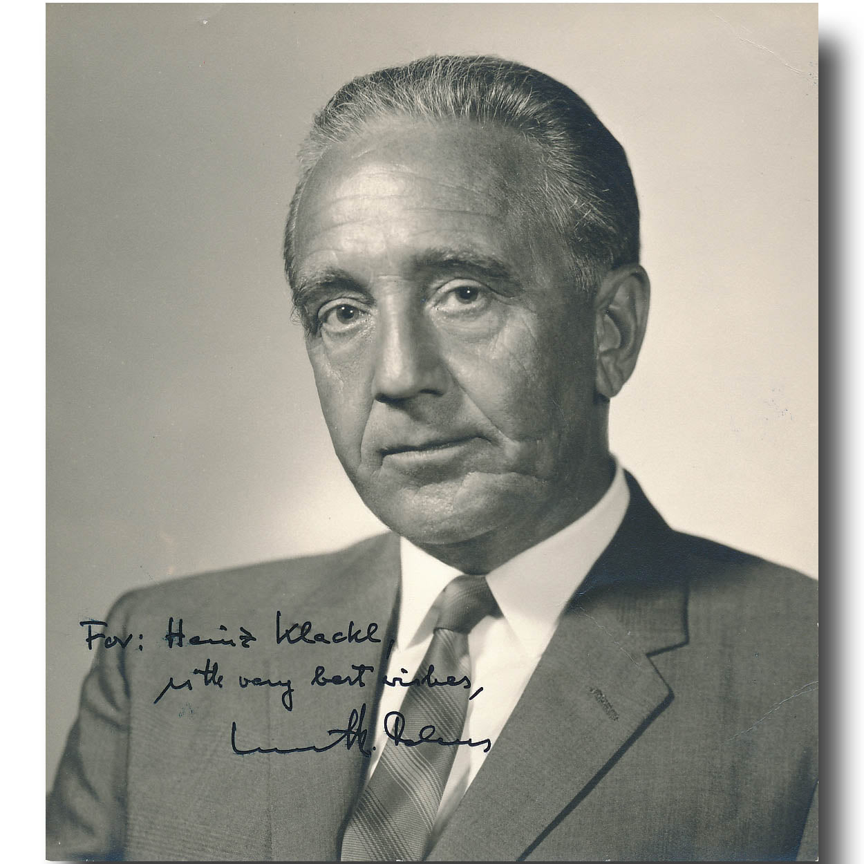 Kurt Debus – portrait