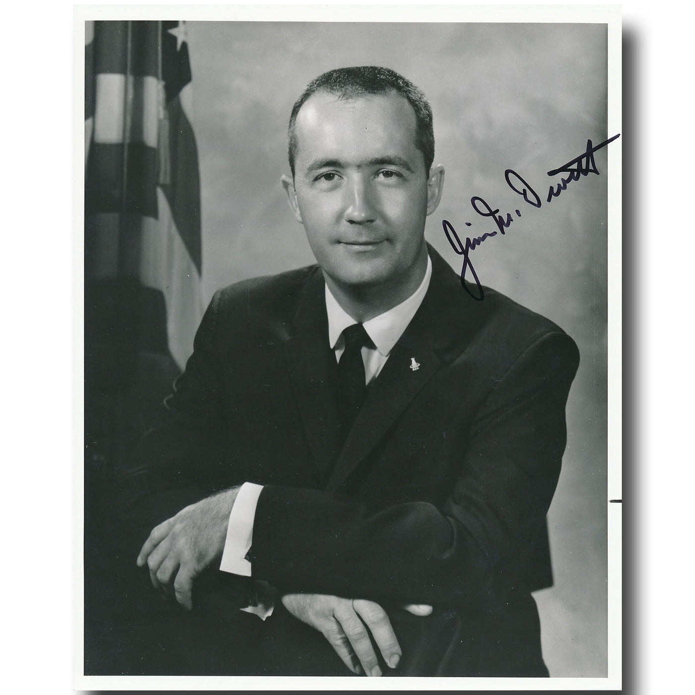 Jim McDivitt – early NASA glossy
