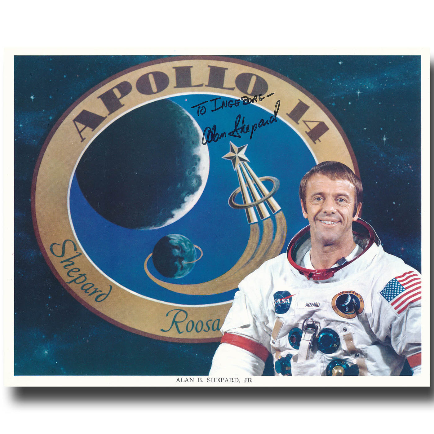 Alan Shepard – WSS portrait