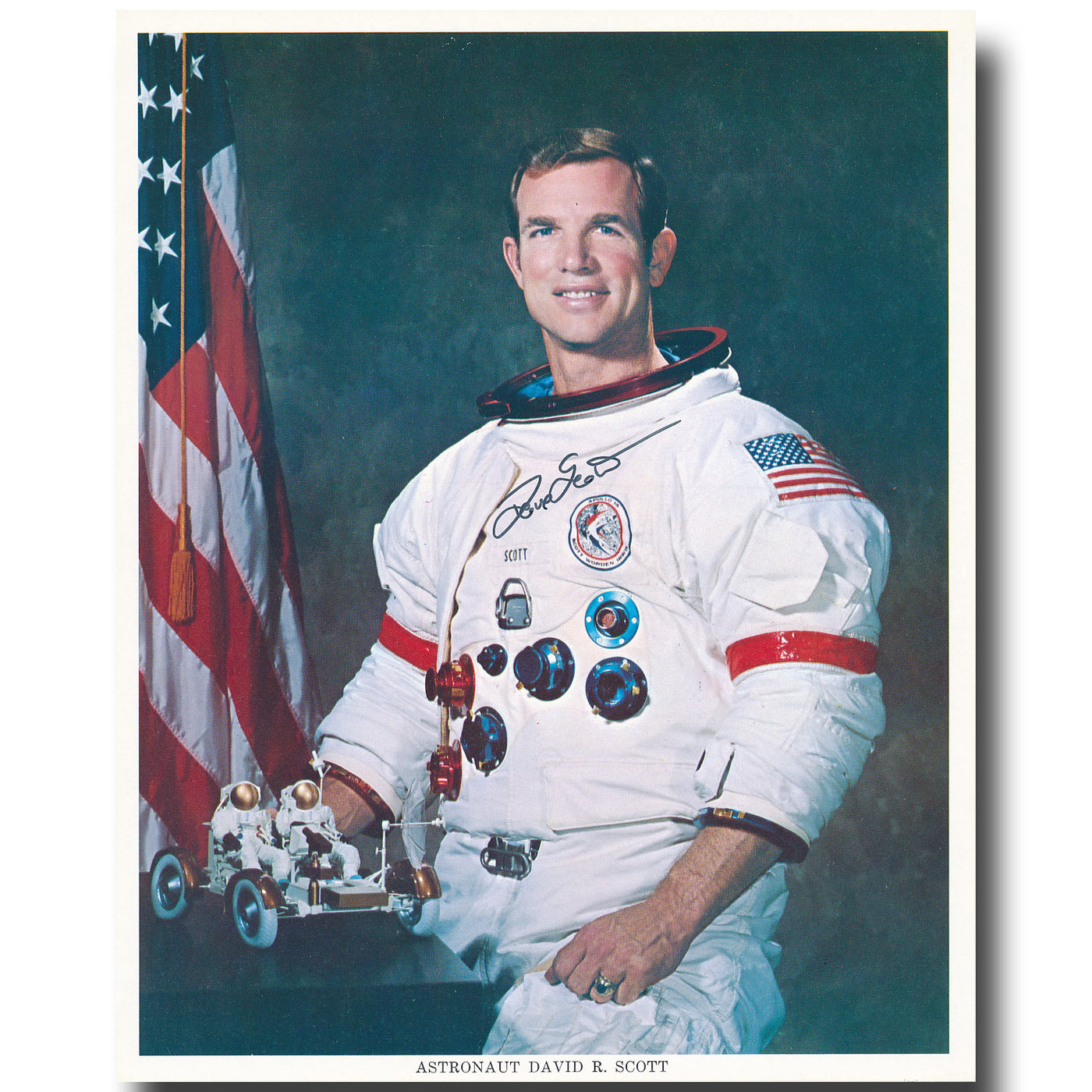 Dave Scott – NASA WSS litho portrait