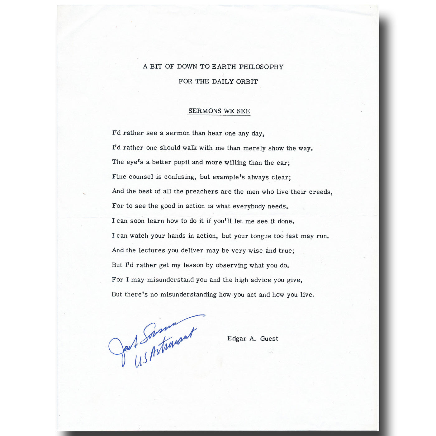 Jack Lousma – poem