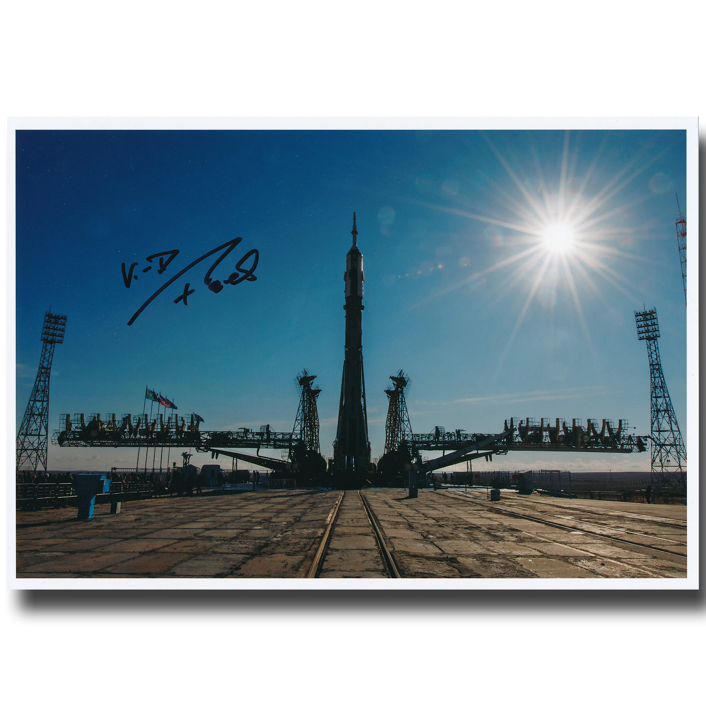 Klaus Dietrich Flade – Soyuz rollout photo