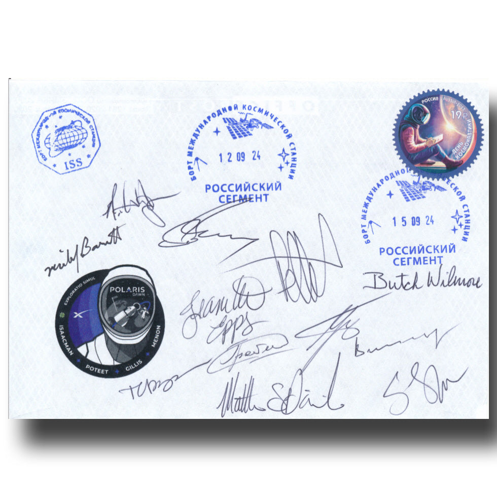 ISS flown cover – Polaris mission