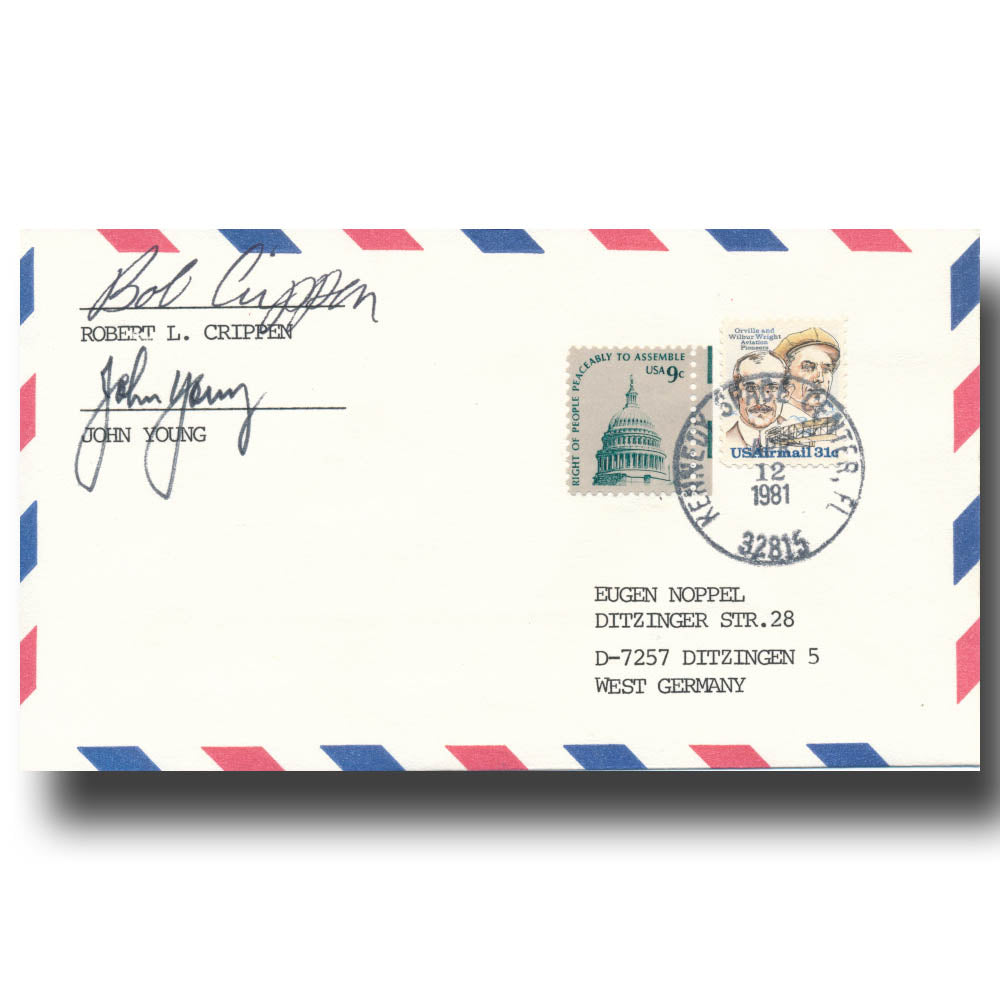 STS-1 crew – launch cover