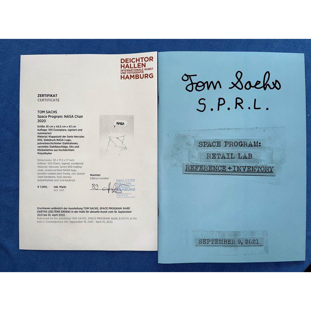 Tom Sachs NASA chair – Frank Borman