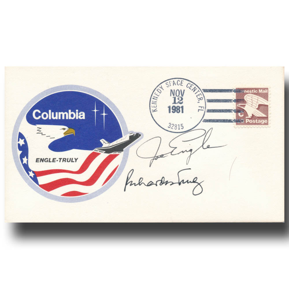 STS-2 crew – mission patch cover