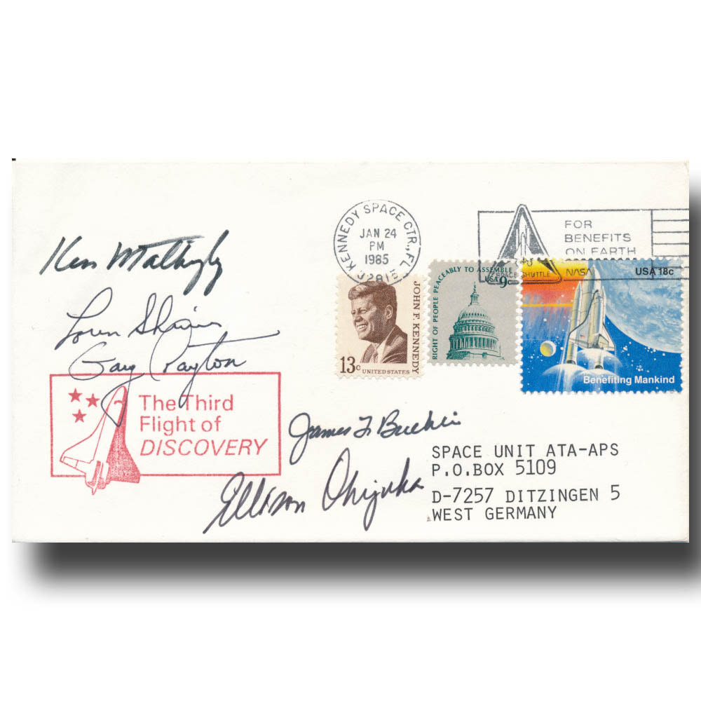 STS-51 C crew – Mattingly + Onizuka