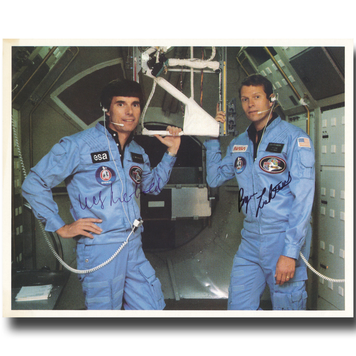 Ulf Merbold + Byron Lichtenberg