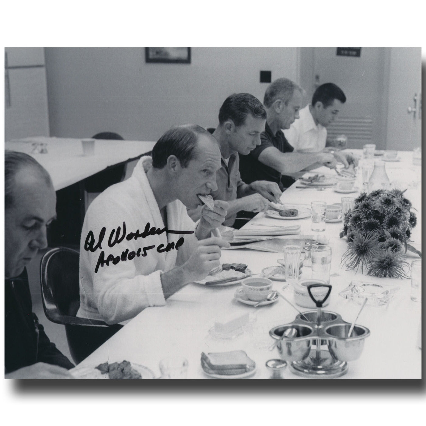 Alfred Worden – launch breakfast