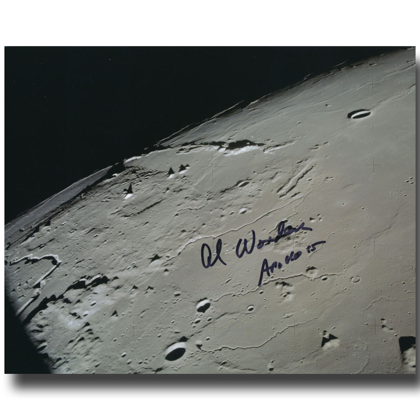 Alfred Worden – Lunar craters