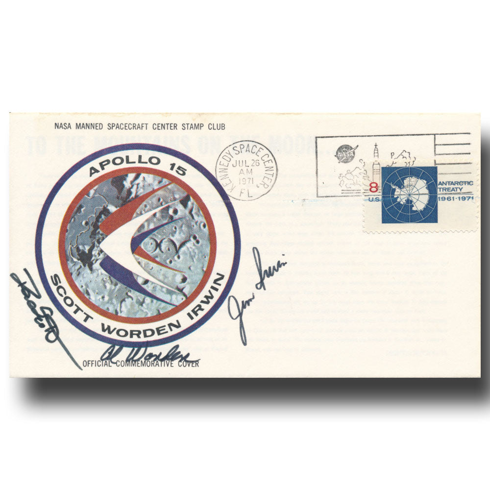 Alfred Worden – Apollo 15 insurance cover