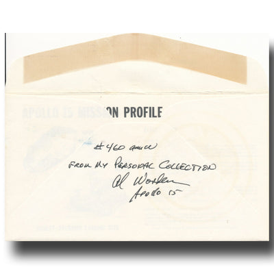 Alfred Worden – Apollo 15 insurance cover