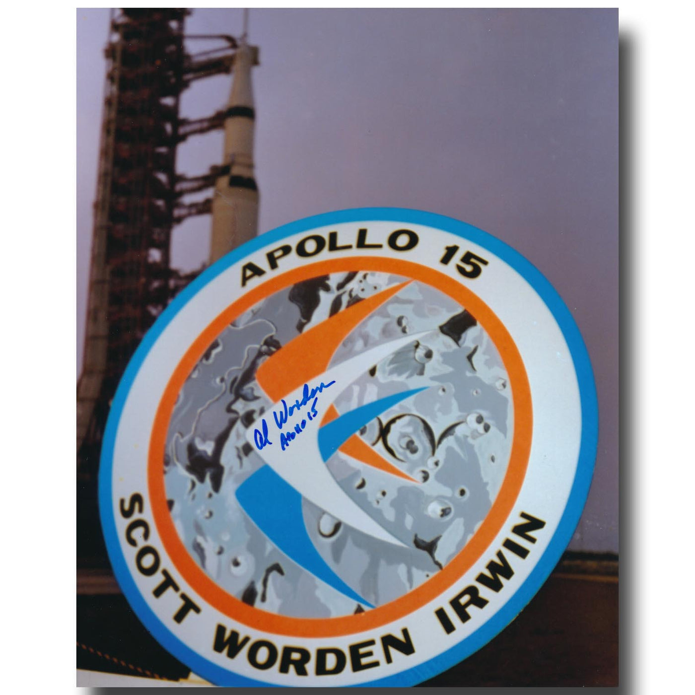 Alfred Worden – Apollo 15 mission patch