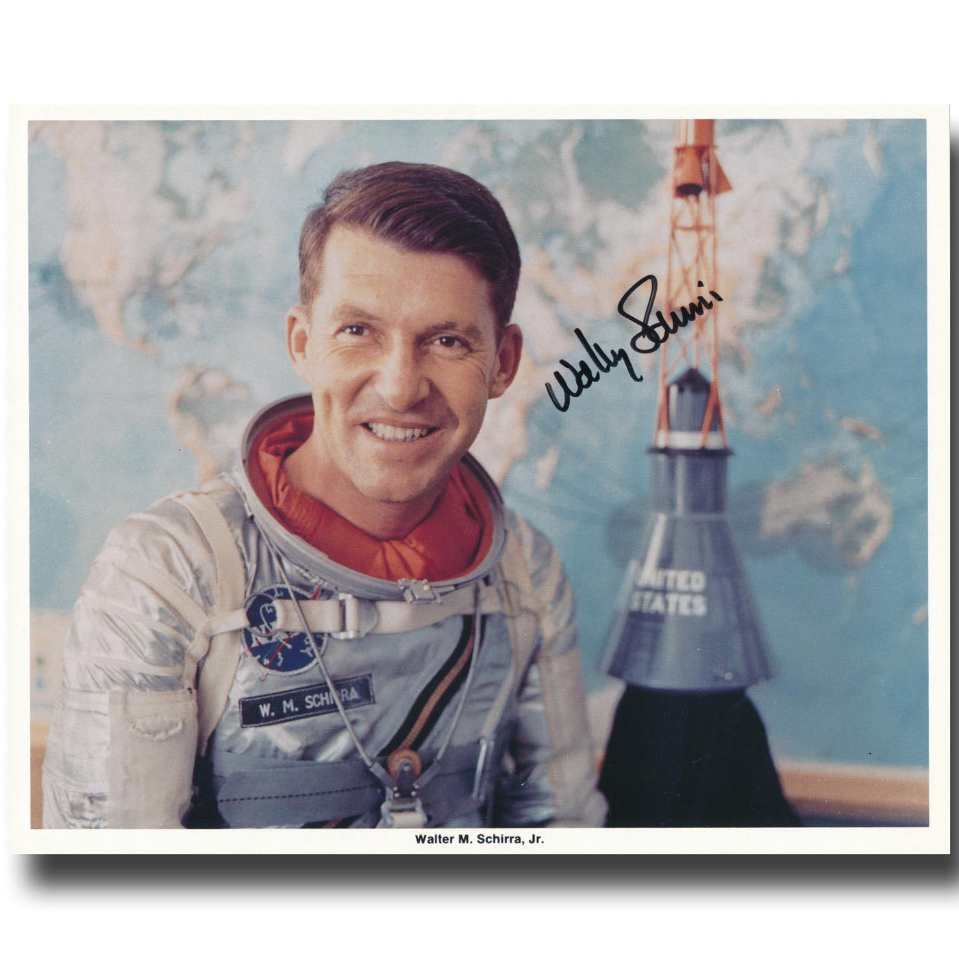 Wally Schirra – Mercury portrait
