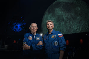 Charlie Duke and Gennady Padalka for Been in Space online shop