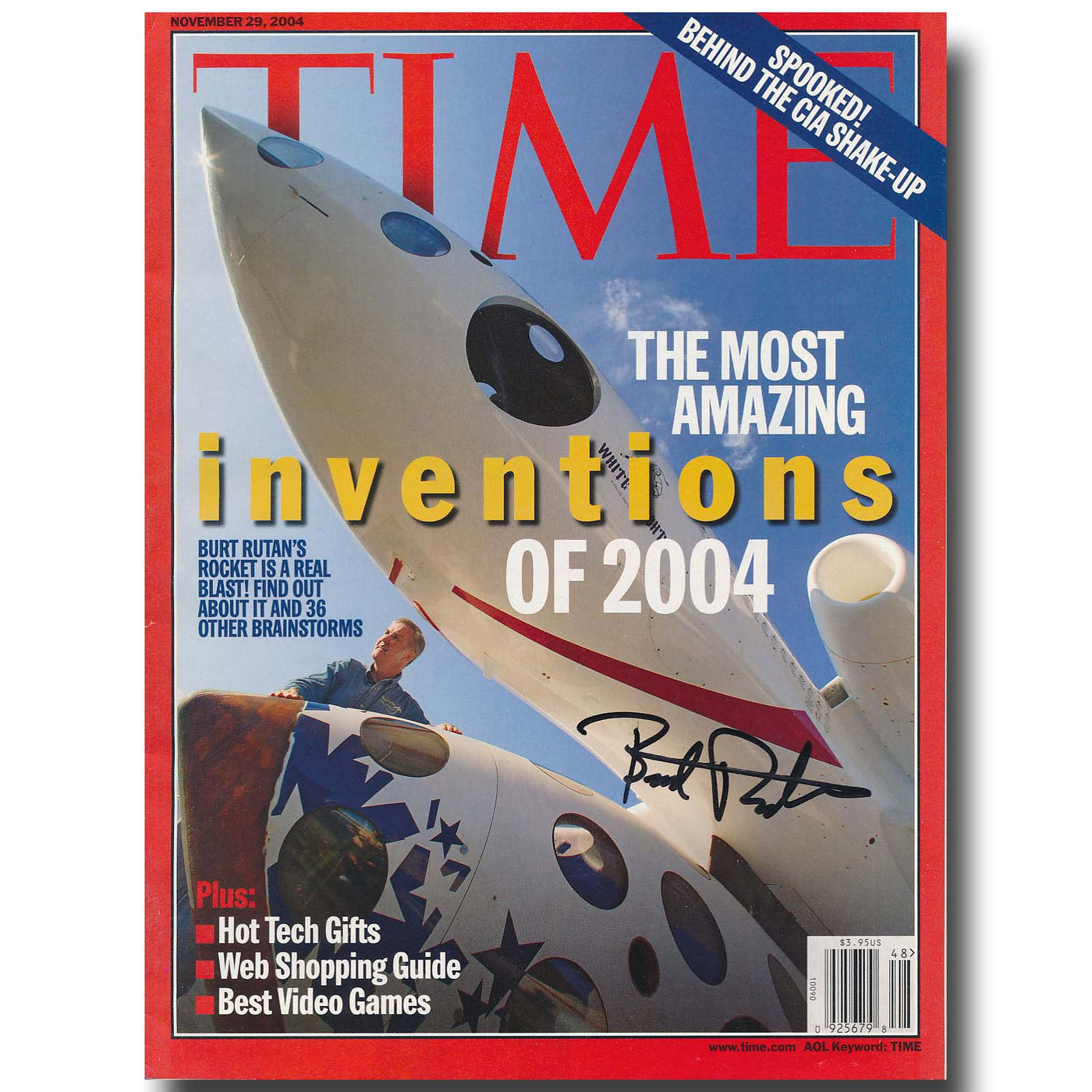 Burt Rutan - Time Magazine 2004 – BEEN IN SPACE