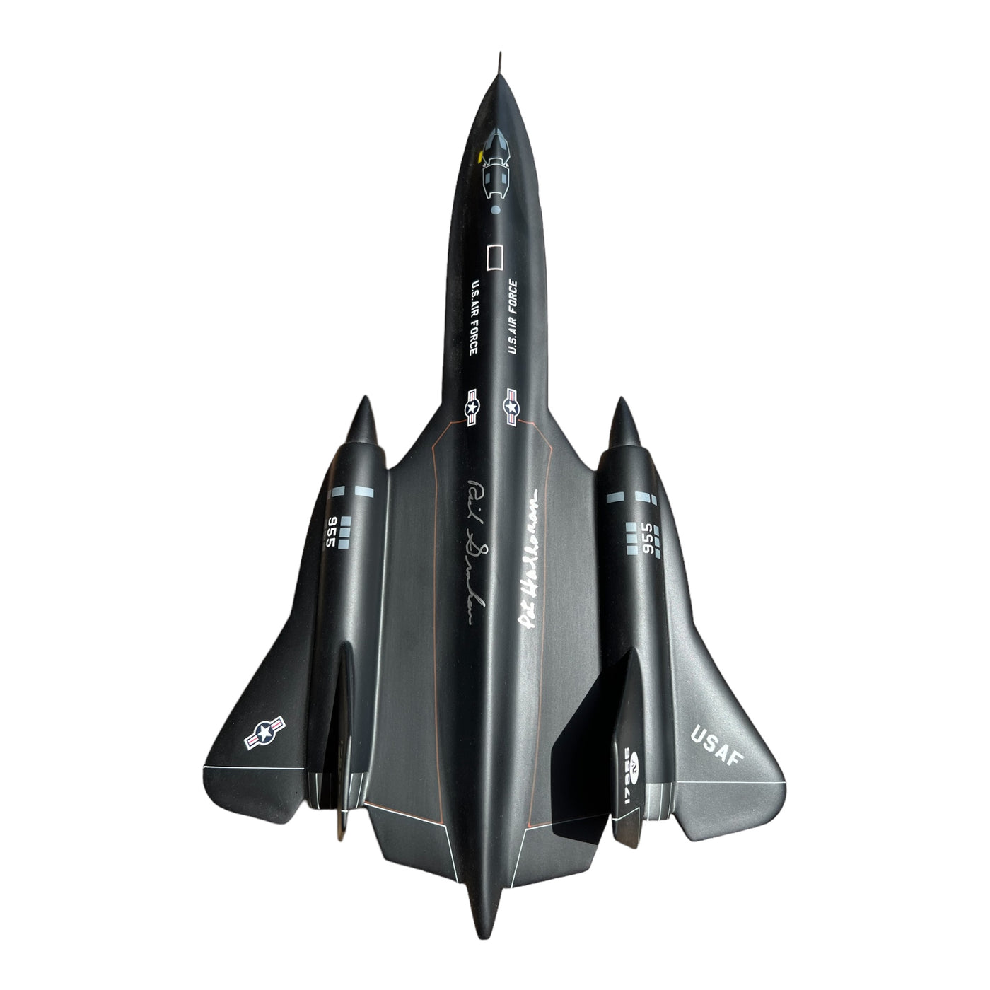 USAF SR 71A Blackbird 1:72 model – signed