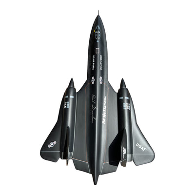 USAF SR 71A Blackbird 1:72 model – signed