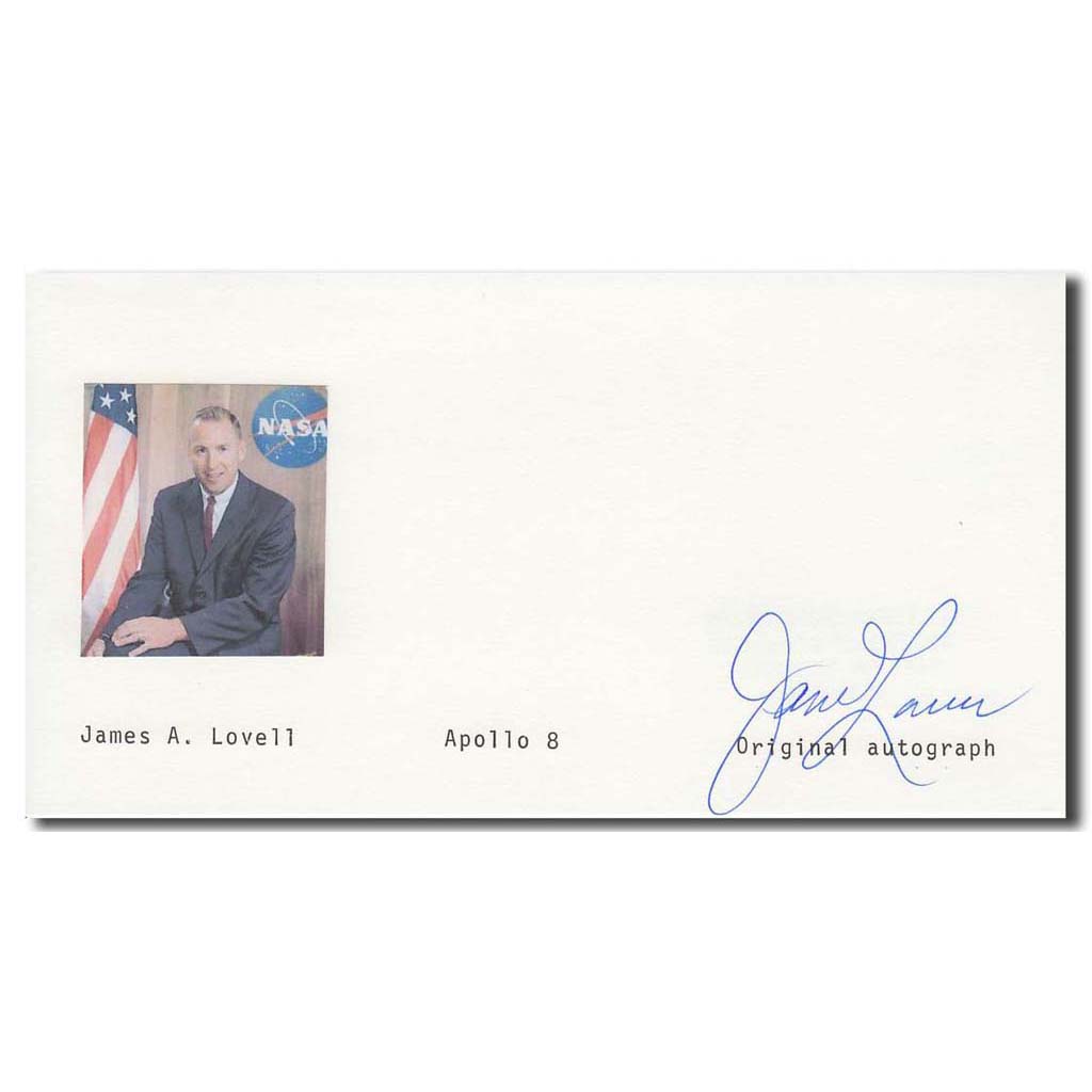 James Lovell – lettercard