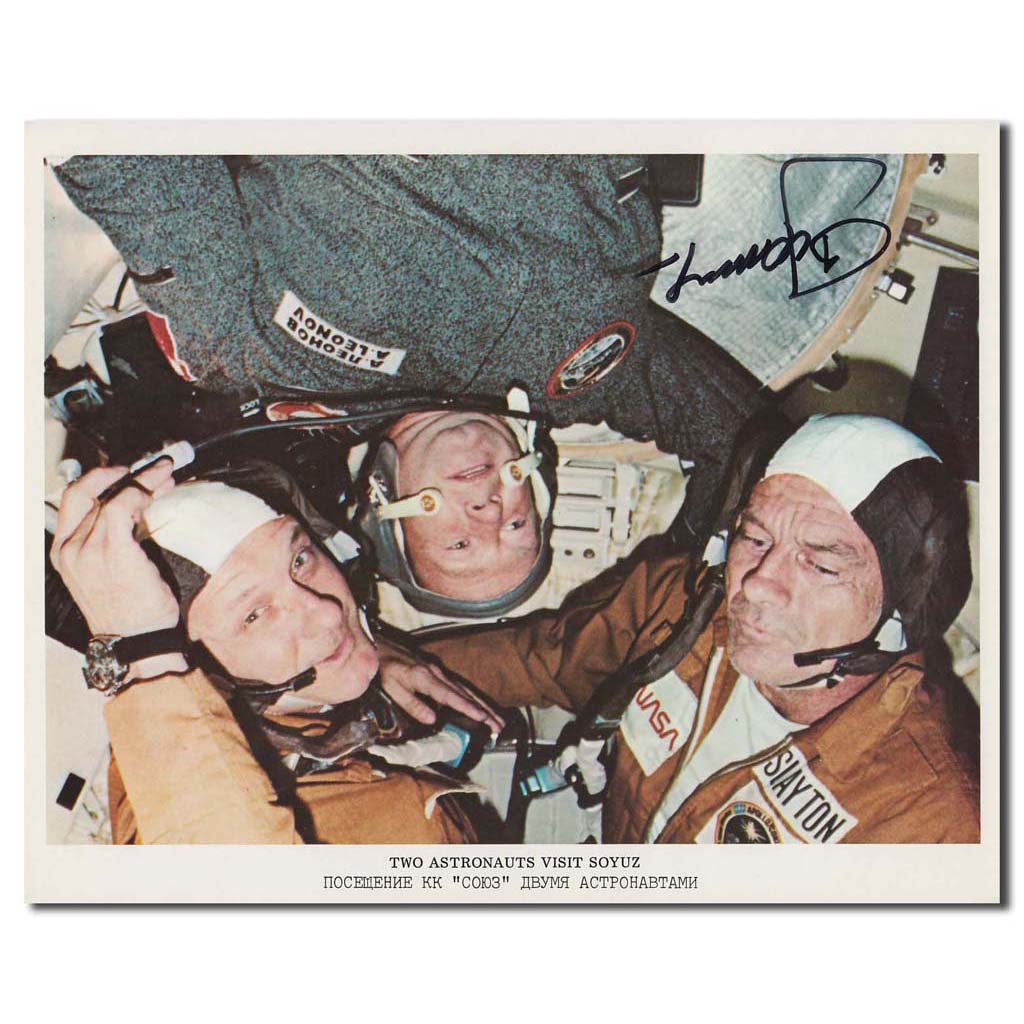Alexey Leonov – ASTP inflight litho