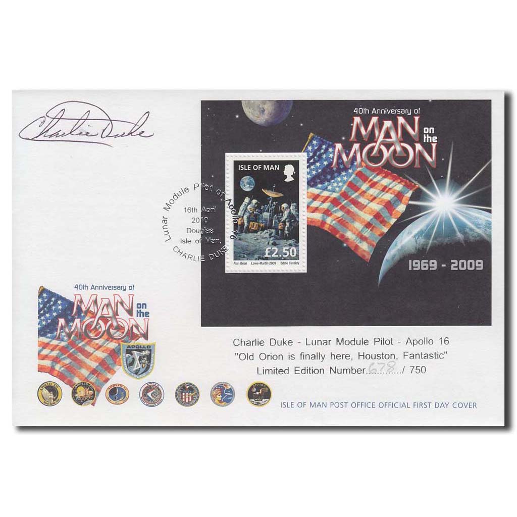Charlie Duke – Apollo 11 40th anniversary
