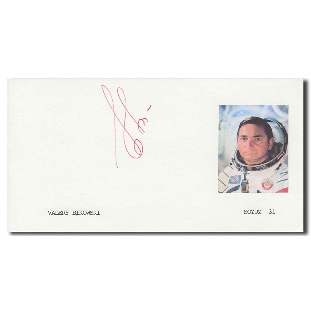 Valery Bykovsky – lettercard
