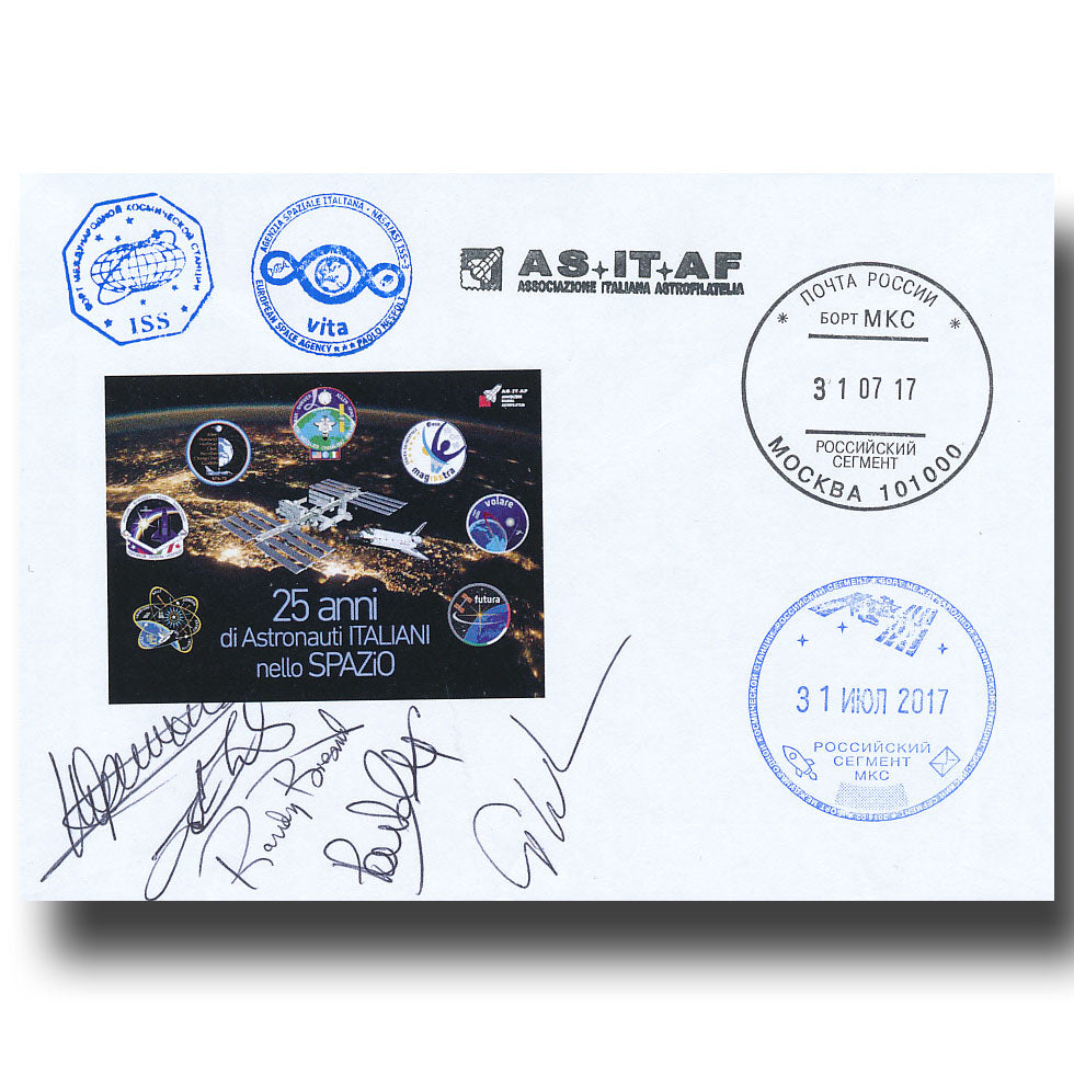 25 years Italy in space – FLOWN ASITAF cover