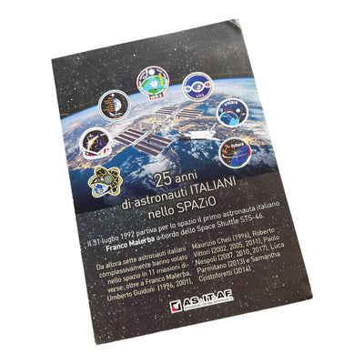 25 years Italy in space – FLOWN ASITAF cover