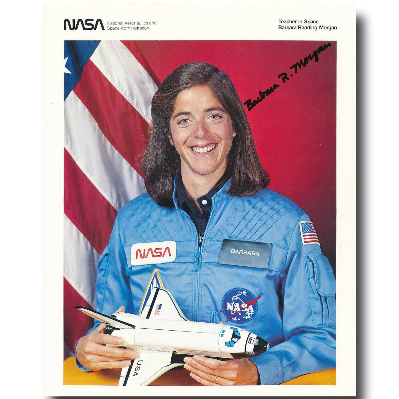 Barbara Morgan – Challenger era portrait