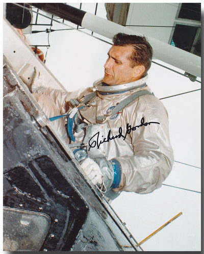 Richard Gordon – Gemini program hand-signed 8x10 glossy photo