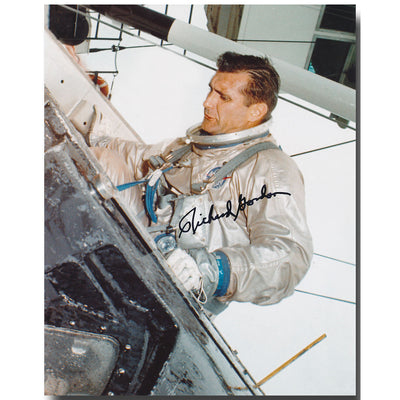 Richard Gordon – Gemini program hand-signed 8x10 glossy photo