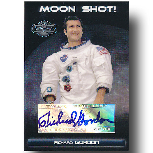 Richard Gordon – MoonShot Topps trading card