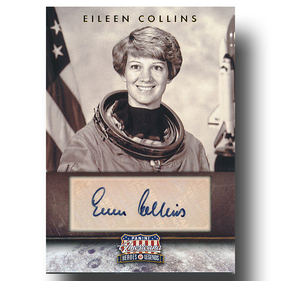 Eileen Collins – Panini Americana trading card