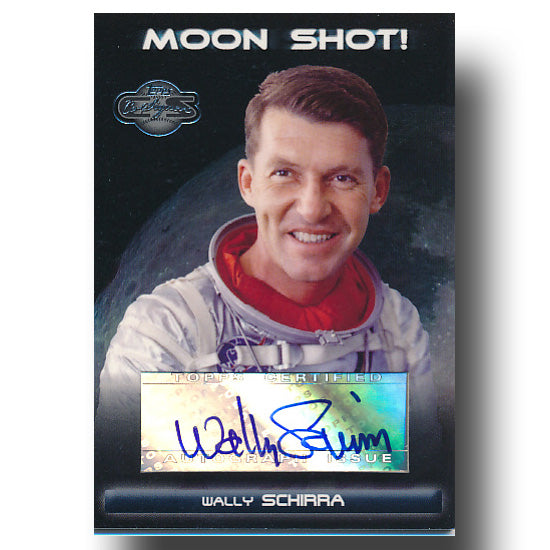 Wally Schirra – MoonShot Topps trading card
