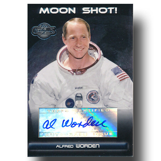 Alfred Worden – MoonShot Topps trading card