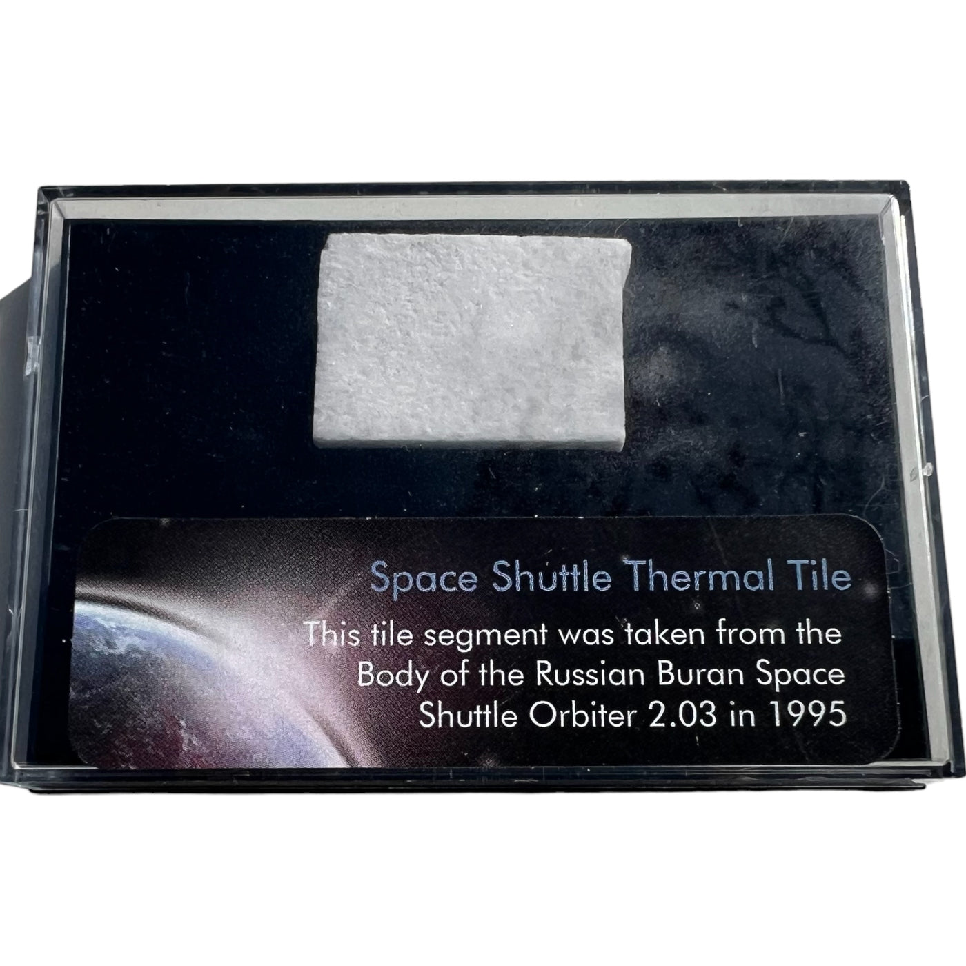 Space Shuttle Buran – tile fragment