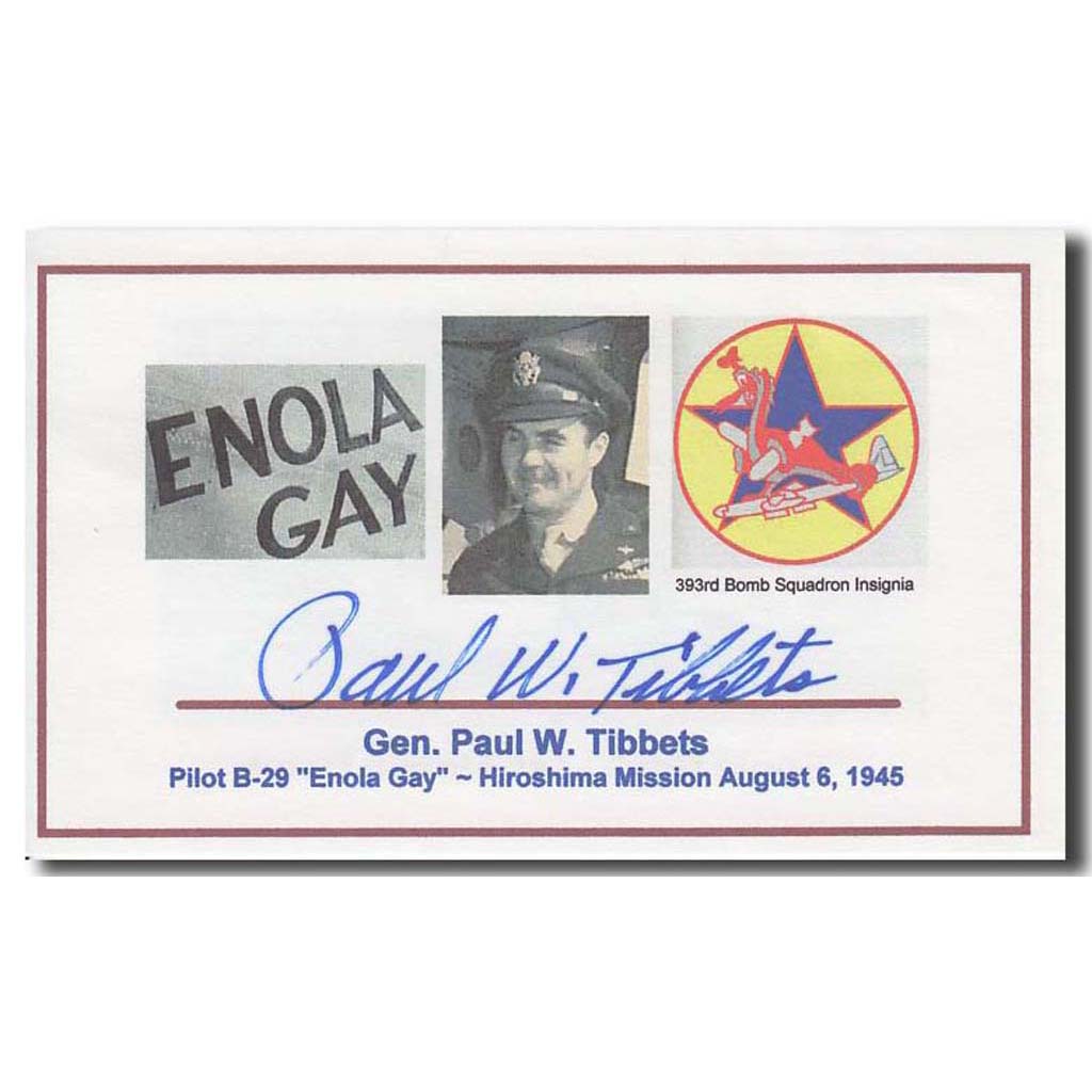 Paul Tibbets – Enola Guy Captain