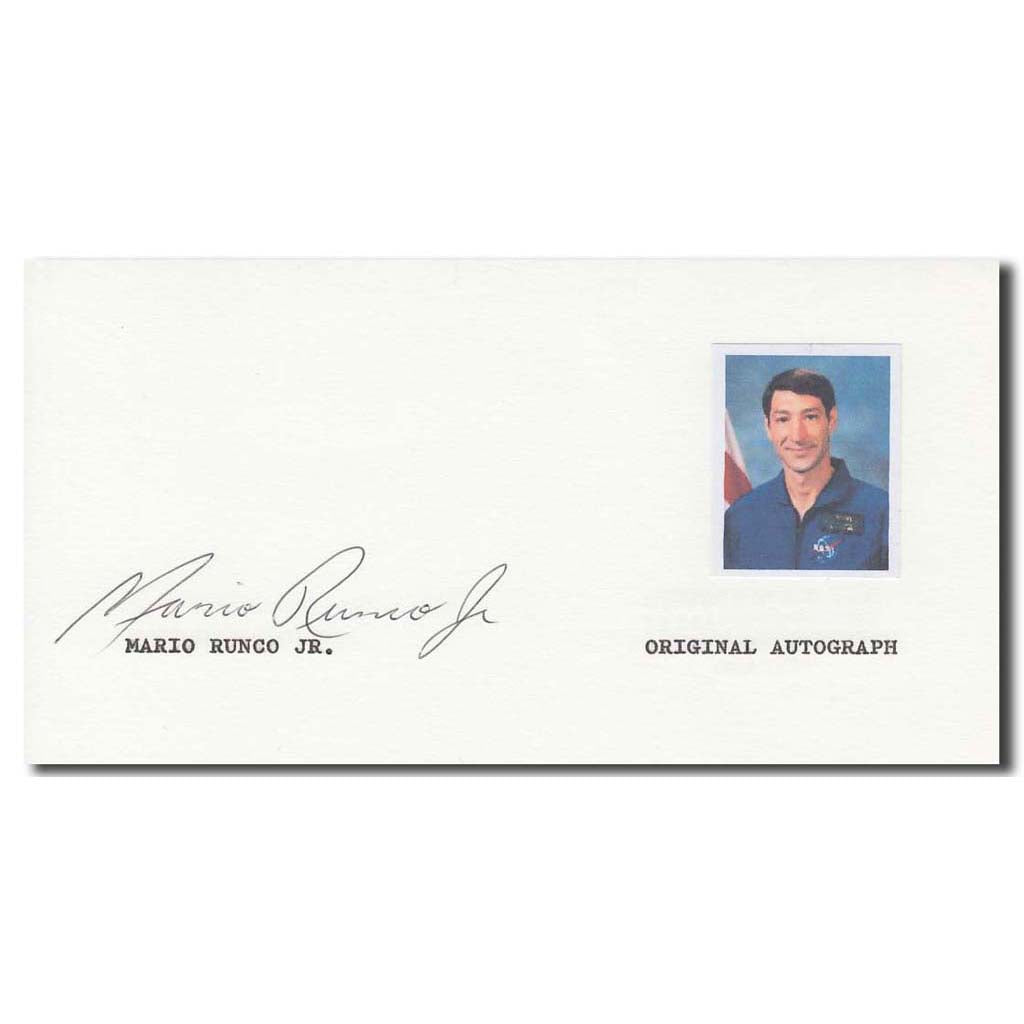 Mario Runco – signed card