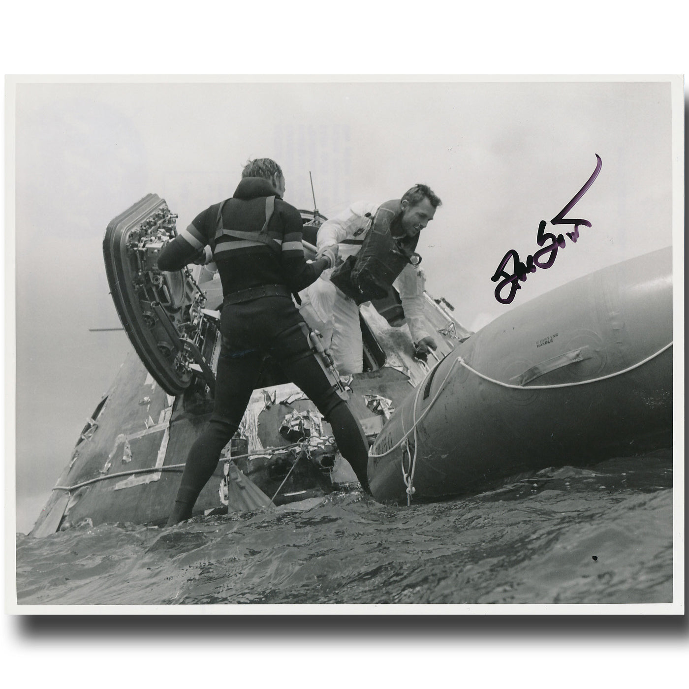 David Scott – Apollo 15 recovery