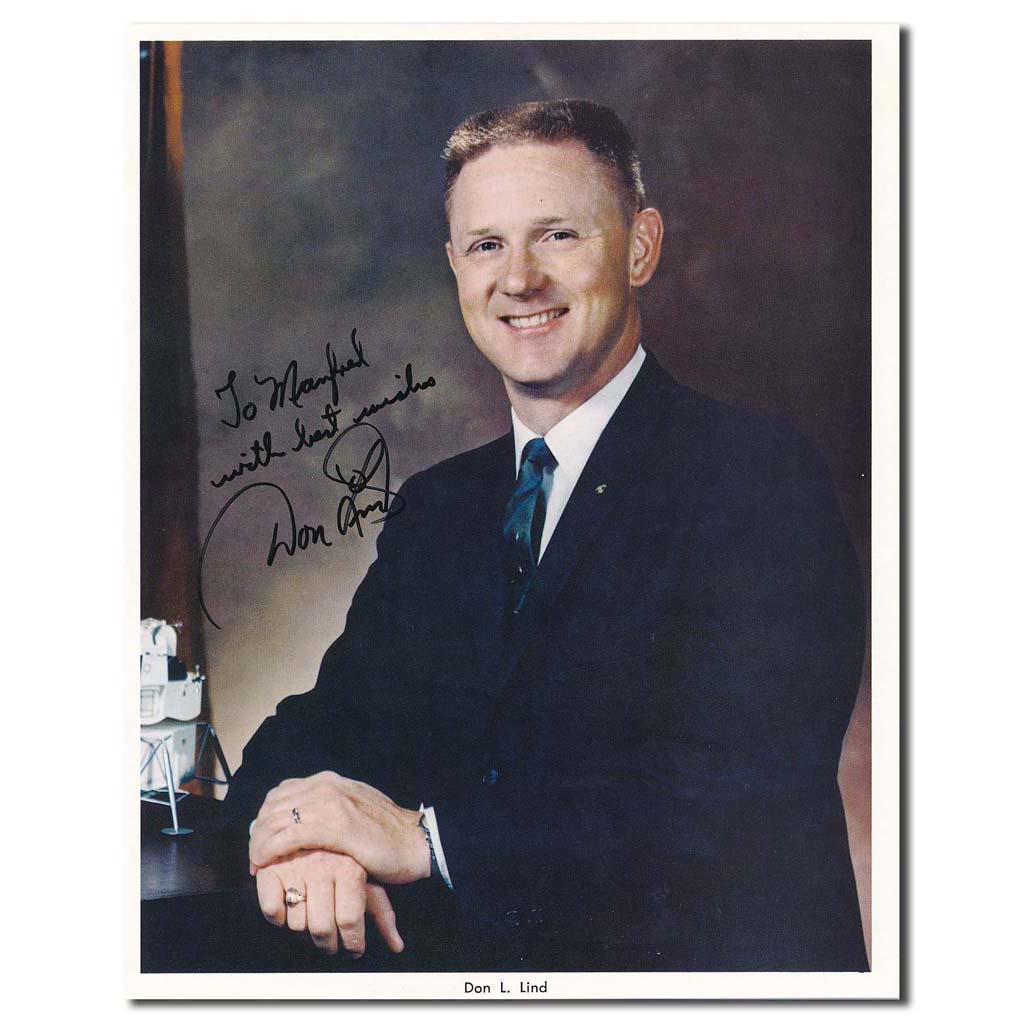 Don Lind – vintage Apollo NASA portrait