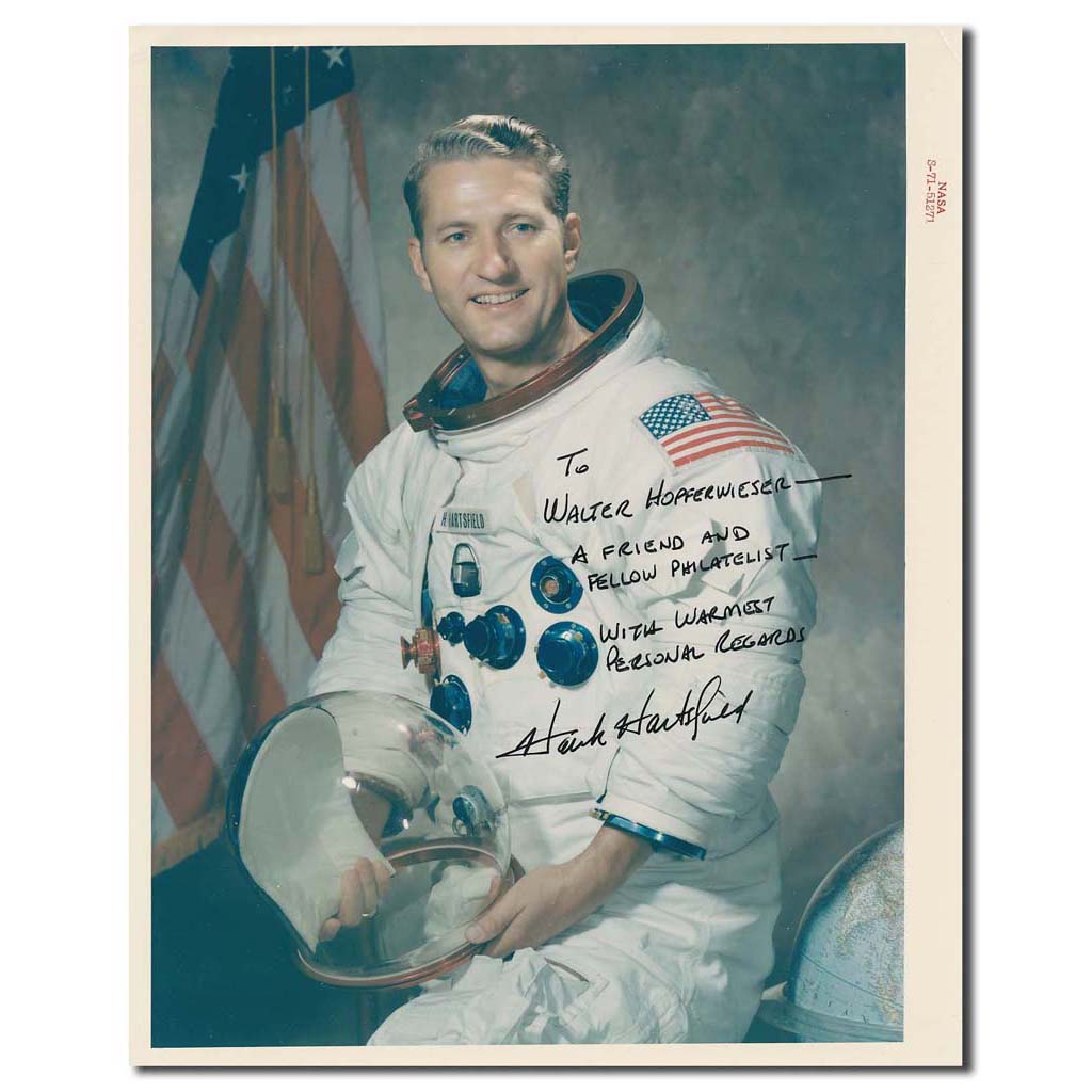 Hank Hartsfield – red serial NASA portrait